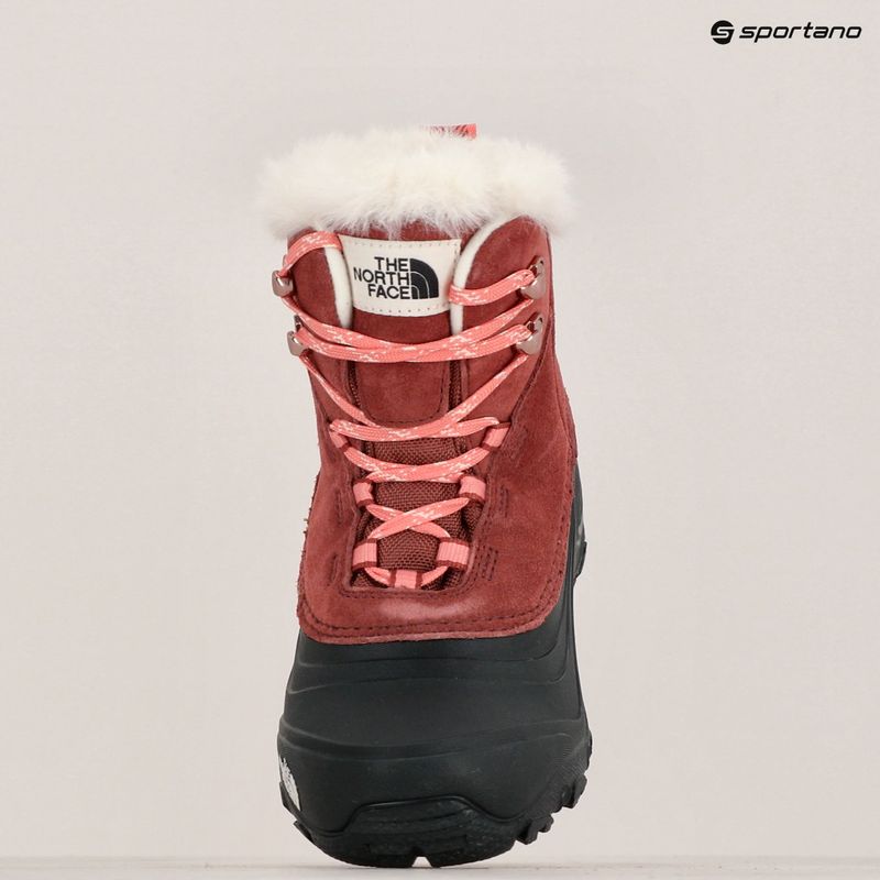 Παιδικές μπότες χιονιού The North Face Shellista V Lace WP canyon dust/terracotta 15