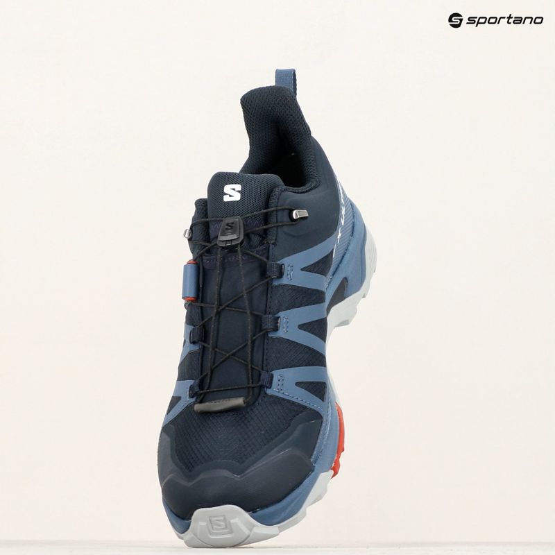 Ανδρικά παπούτσια πεζοπορίας Salomon X Ultra 4 GTX carbon/bering sea/pearl blue 18