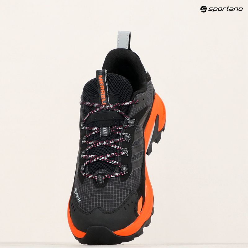 Ανδρικά παπούτσια πεζοπορίας Merrell Moab Speed 2 Gtx black/orange 13