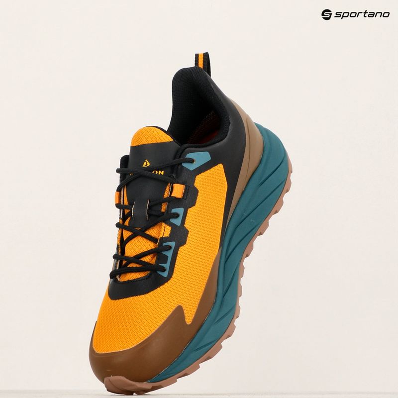 Ανδρικά παπούτσια πεζοπορίας BERGSON Jabal Low STX yellow / brown 22