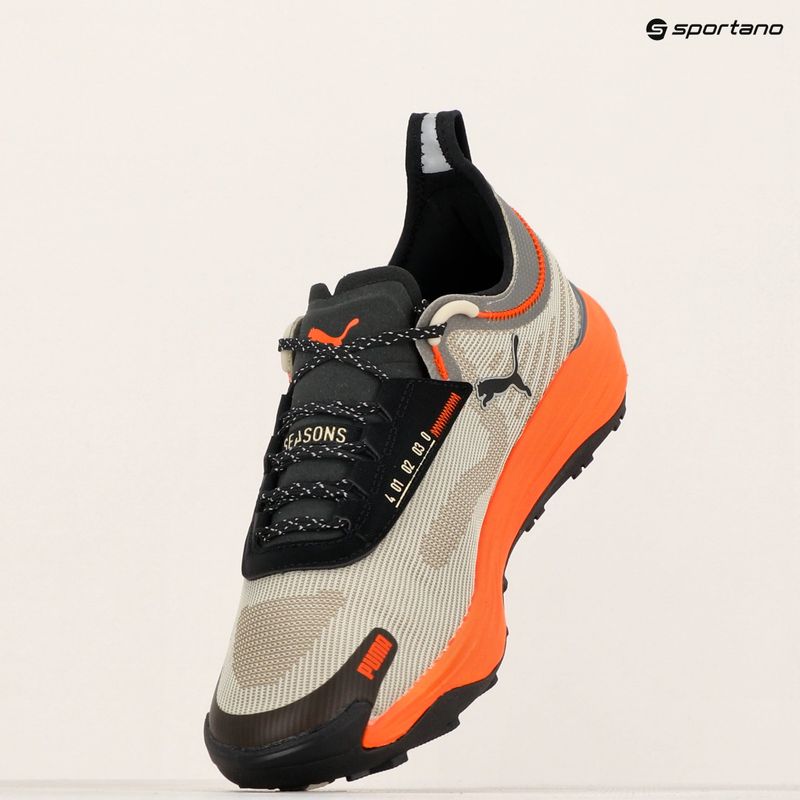 Ανδρικά παπούτσια για τρέξιμο PUMA Voyage Nitro 3 Tech desert dust/flame flicker 19