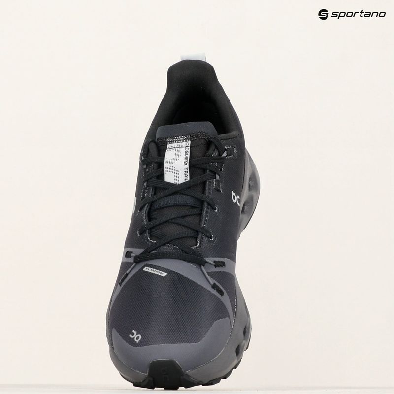 Ανδρικά παπούτσια για τρέξιμο On Running Cloudsurfer Trail Waterproof black/eclipse 15