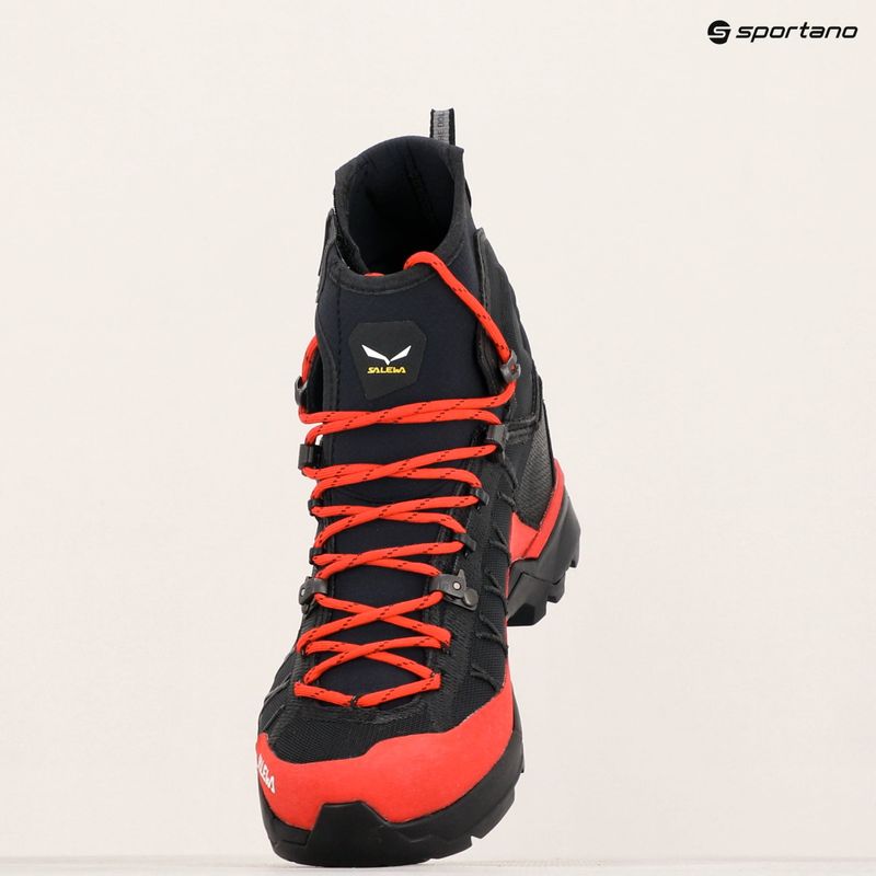 Γυναικείες μπότες πεζοπορίας Salewa Ortles Light Mid PTX flame/black 10