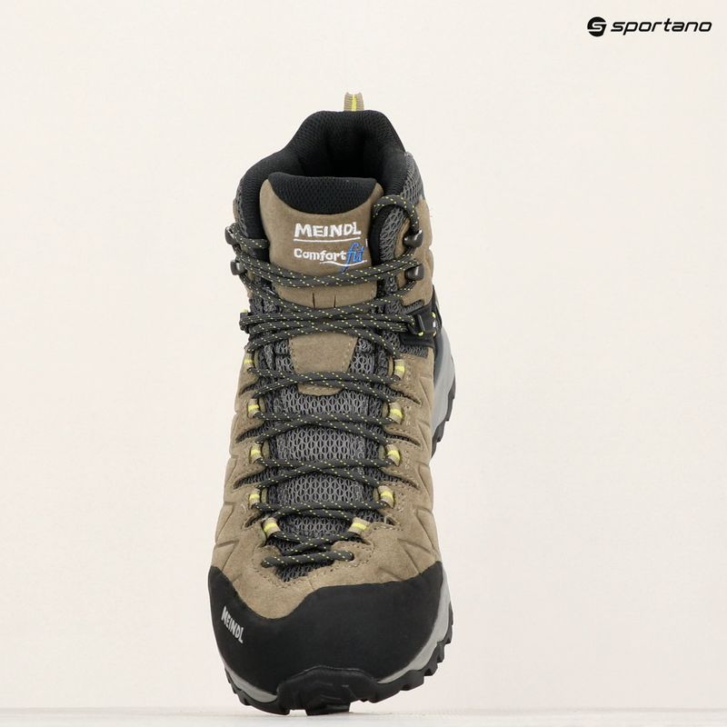 Ανδρικά παπούτσια πεζοπορίας Meindl Mondello Mid GTX nature/yellow 9