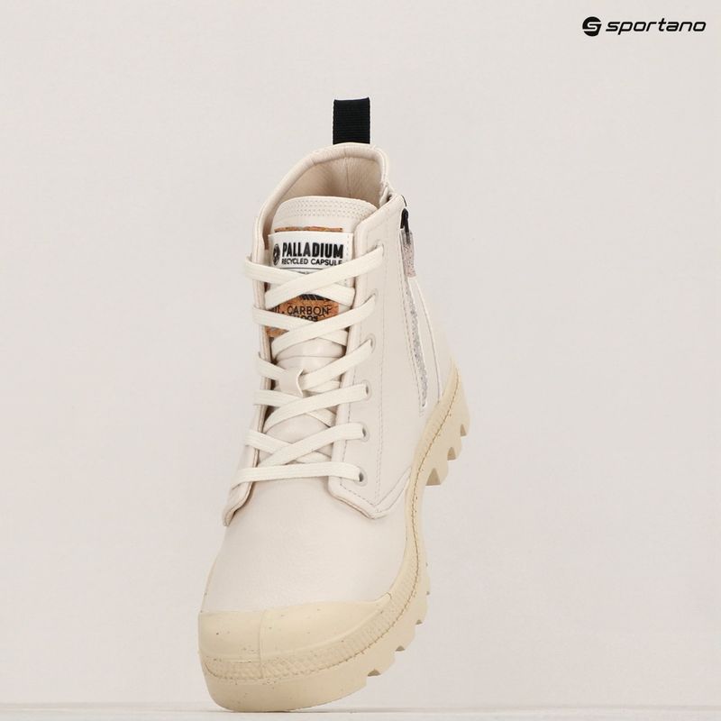 Palladium Pampa Hi Re-Vegan LTH αστέρι λευκά παπούτσια 8