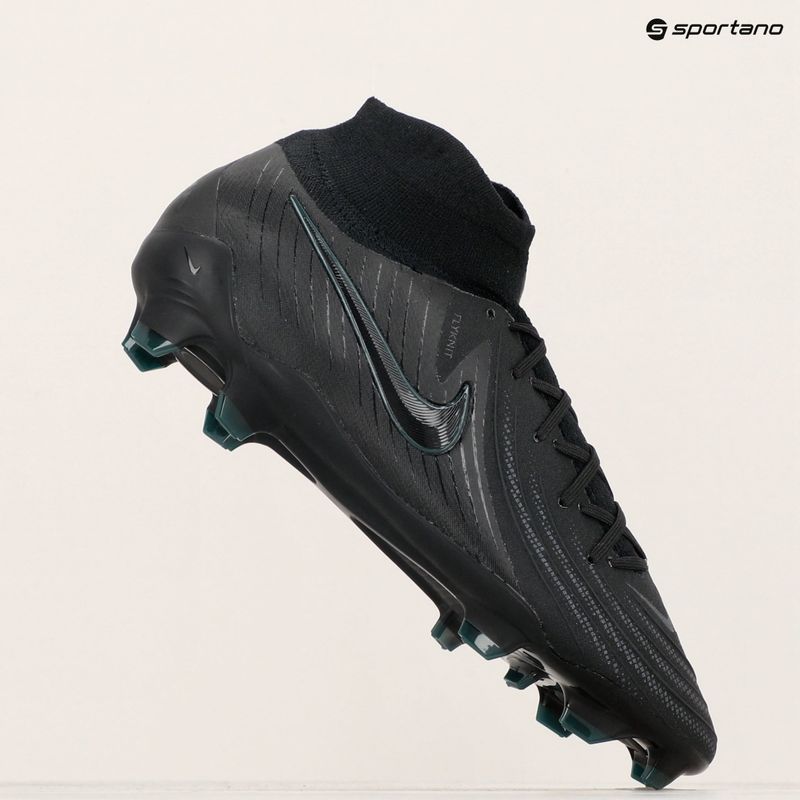 Ανδρικά παπούτσια ποδοσφαίρου Nike Phantom Luna II Pro FG black / deep jungle / black 9