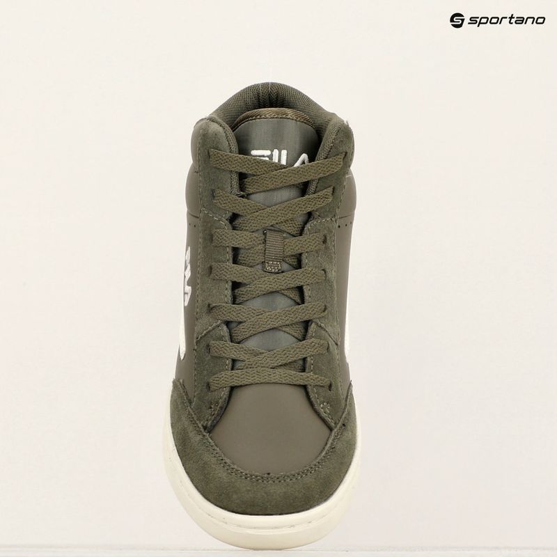 Παιδικά παπούτσια FILA Crew Mid olive night 8