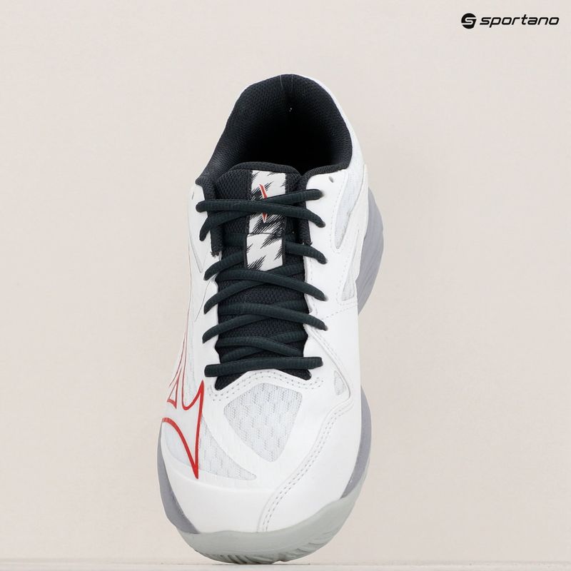 Ανδρικά παπούτσια βόλεϊ Mizuno Thunder Blade Z white/salsa/black 4