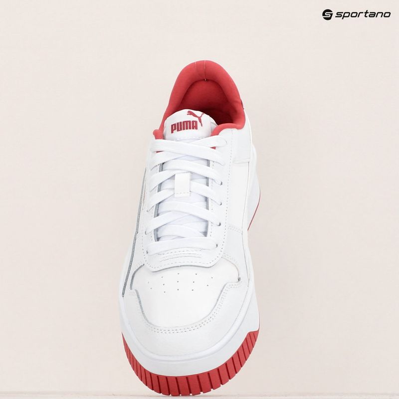 Γυναικεία παπούτσια PUMA Carina Street puma white/astro red 8