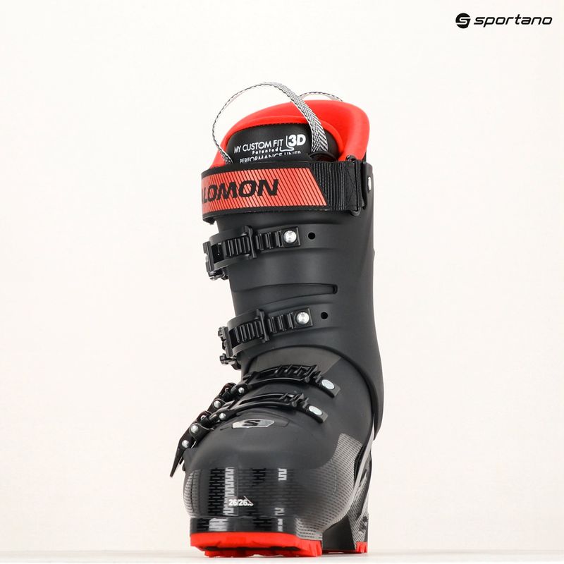 Ανδρικές μπότες σκι Salomon S/Pro HV 100 GW μαύρο/κόκκινο/beluga 7