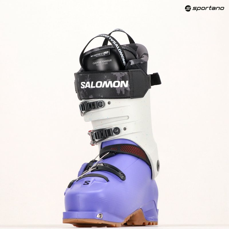 Ανδρικές μπότες σκι Salomon Shift Alpha Boa 130 ultra violet/μαύρο/μαύρο/μαύρο 12