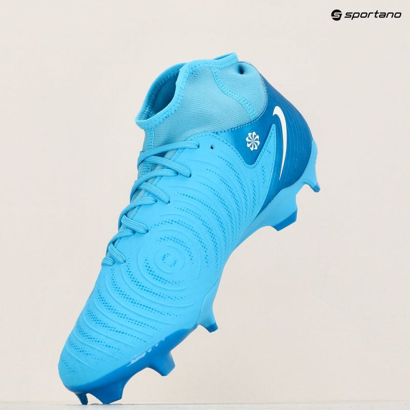 Παπούτσια ποδοσφαίρου Nike Phantom Luna II Academy FG/MG blue fury/white 9