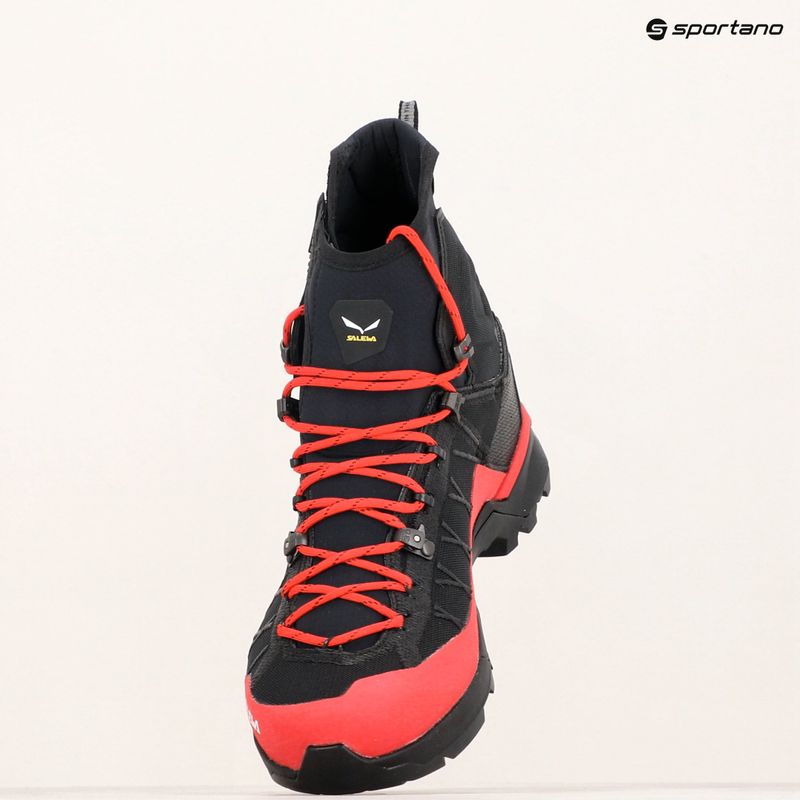 Ανδρικές μπότες πεζοπορίας Salewa Ortles Light Mid Ptx flame/black 8