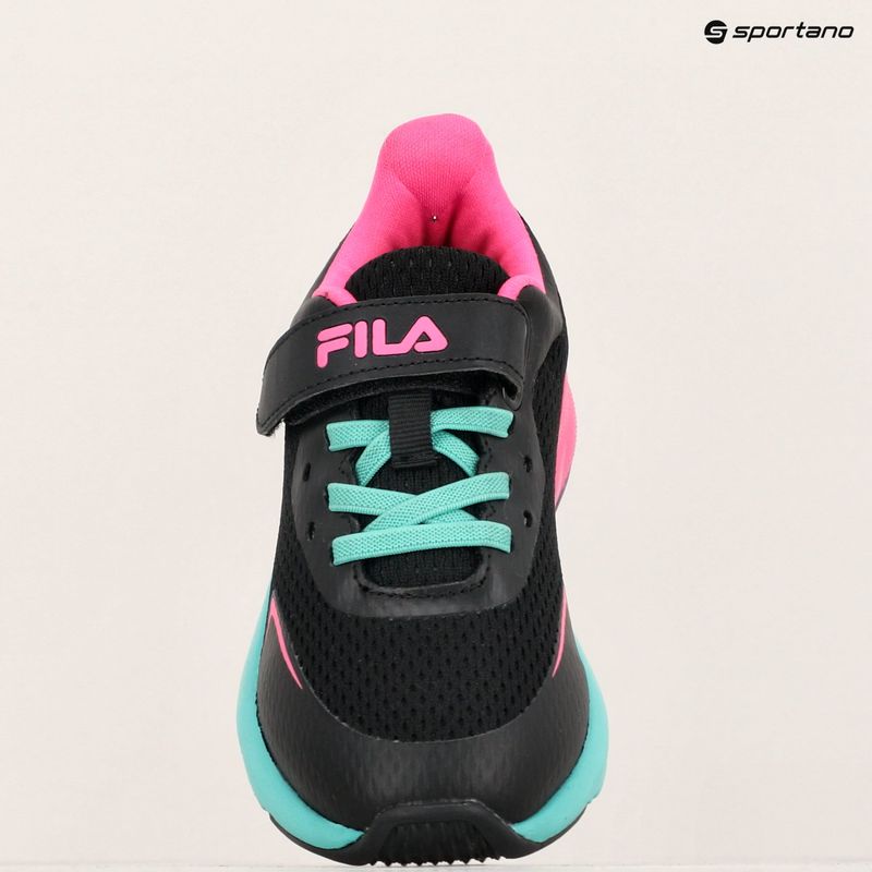 FILA Crusher V μαύρο / ροζ glo παιδικά παπούτσια 8