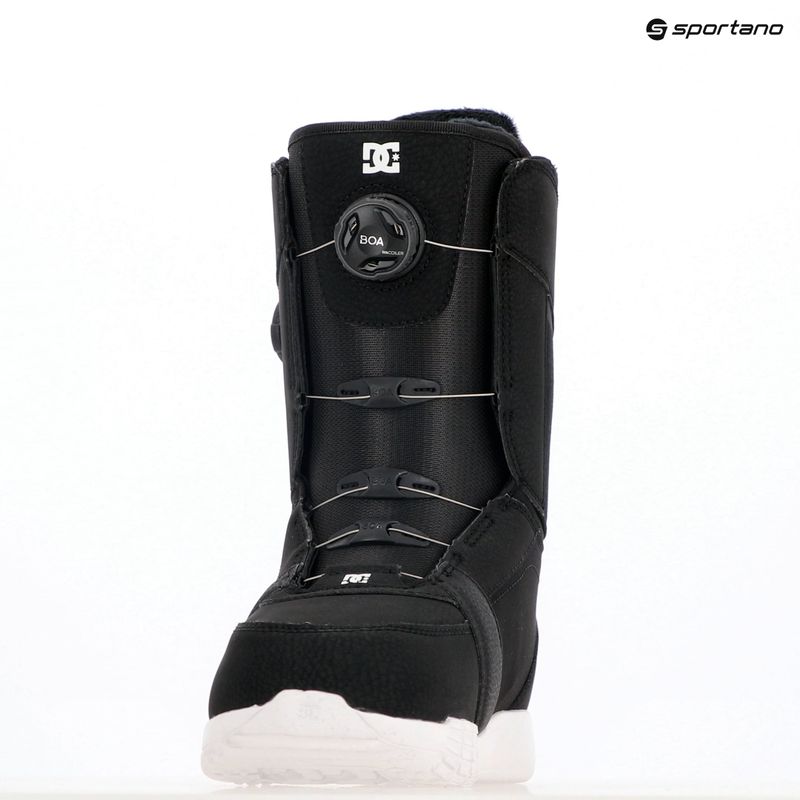 Γυναικείες μπότες snowboard DC Lotus μαύρο/λευκό/μαύρο 14