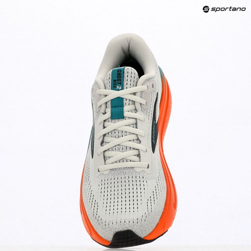 Brooks Ghost Max 2 ανδρικά παπούτσια για τρέξιμο oyster mushroom/πορτοκαλί/χάλκινο 10