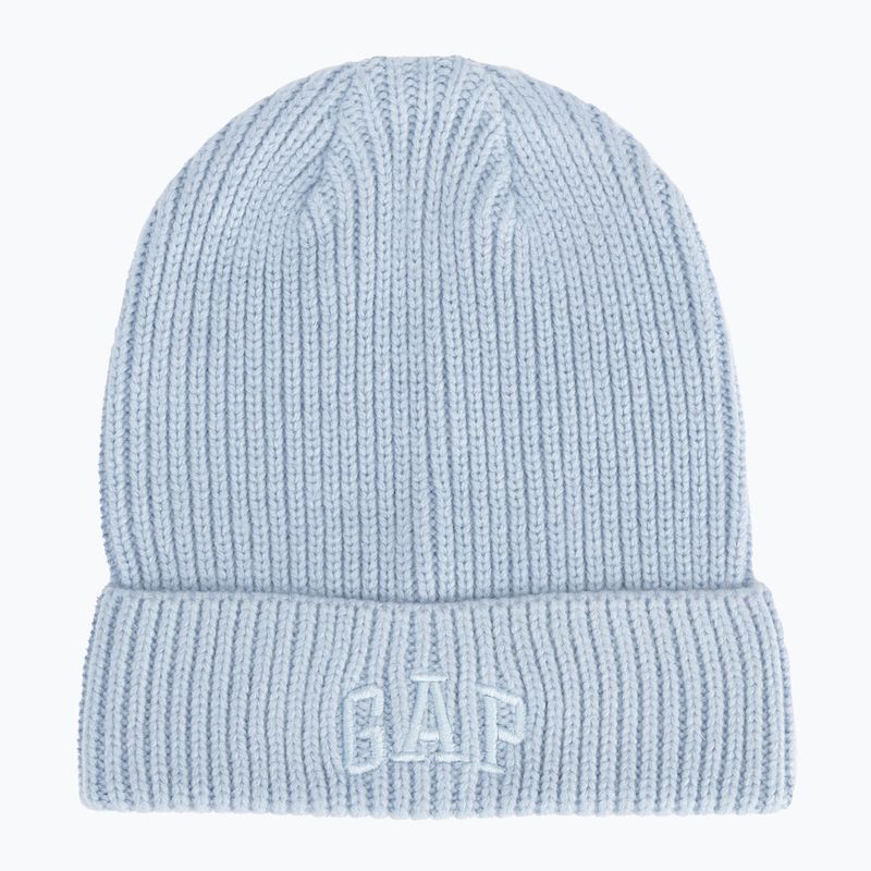 Γυναικείος σκούφος GAP V-Logo Beanie ice blue 740 5