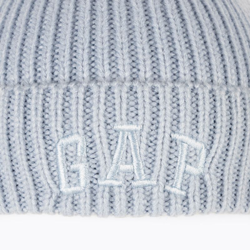 Γυναικείος σκούφος GAP V-Logo Beanie ice blue 740 6