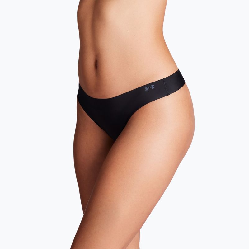 Γυναικείο εσώρουχο Under Armour Pure Stretch Ns Thong black 7