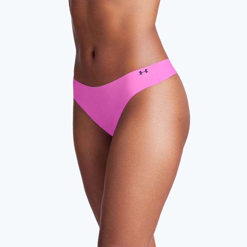 Γυναικείο εσώρουχο Under Armour Pure Stretch Ns Thong 3 τεμ. multicolor 2