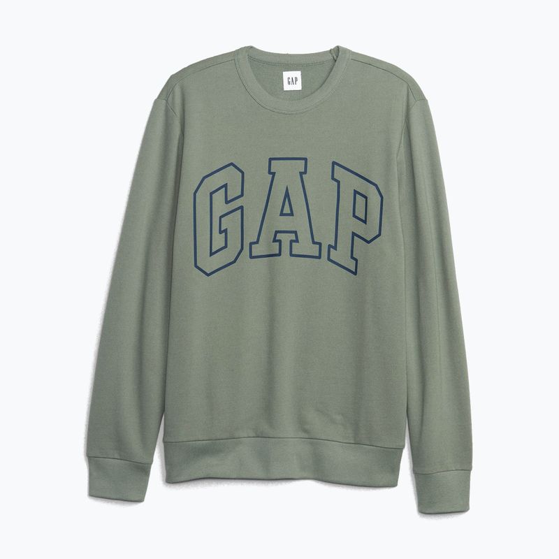 Ανδρικό φούτερ GAP Logo Crewneck sage 3