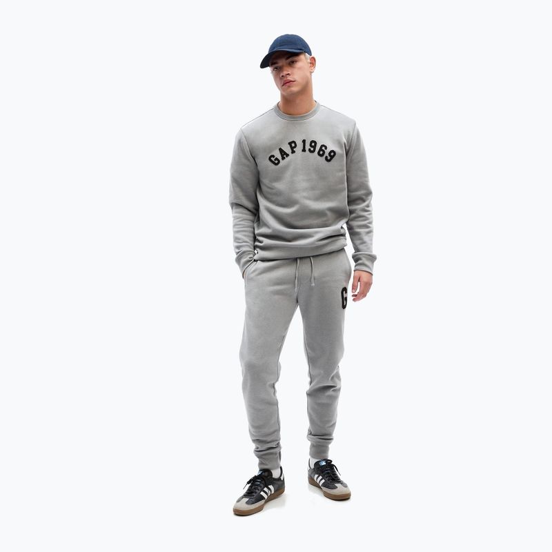 Ανδρικό παντελόνι GAP 1969 Logo Jogger pilot grey 2