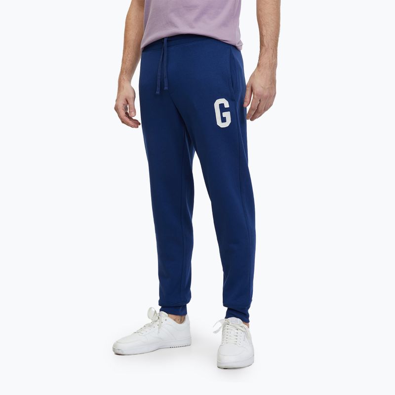 Ανδρικό παντελόνι GAP 1969 Logo Jogger pangae blue