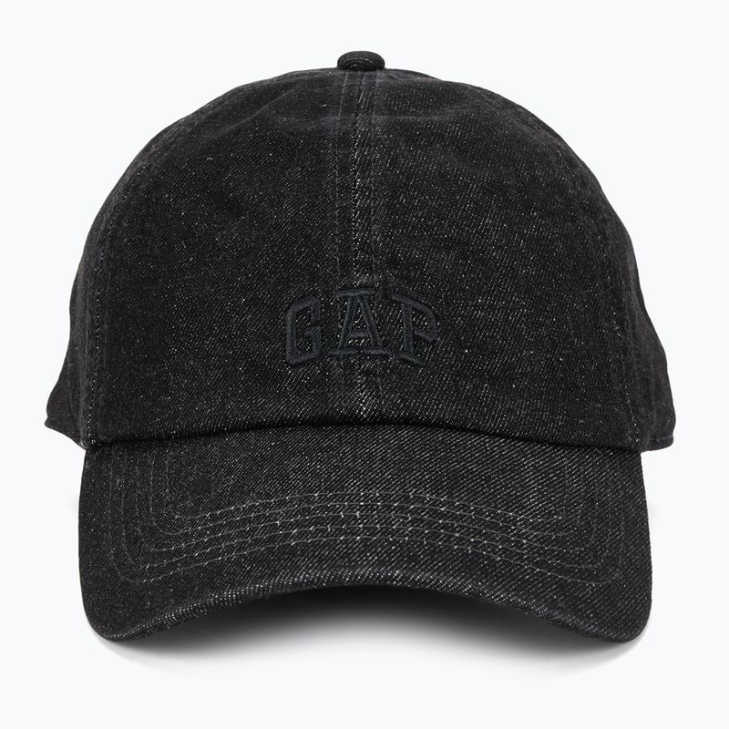 Ανδρικό καπέλο μπέιζμπολ GAP Logo BBH black denim 2