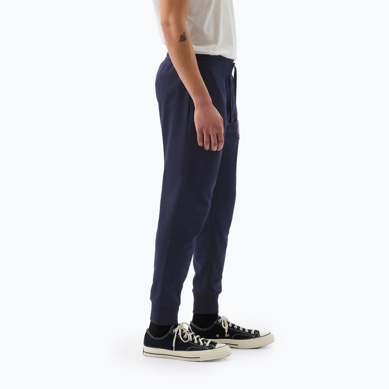 Ανδρικό παντελόνι GAP Heritage French Terry Loggo Jogger blue navy 3