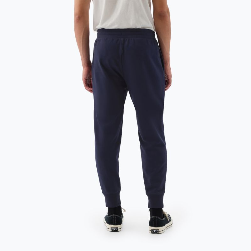 Ανδρικό παντελόνι GAP Heritage French Terry Loggo Jogger blue navy 4