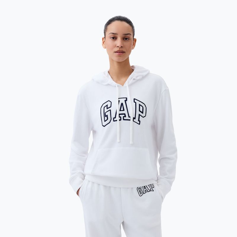 Γυναικείο φούτερ GAP Heritage French Logo Hoodie optic white