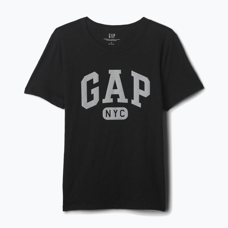 Γυναικεία μπλούζα GAP Logo Slub Tee black 5