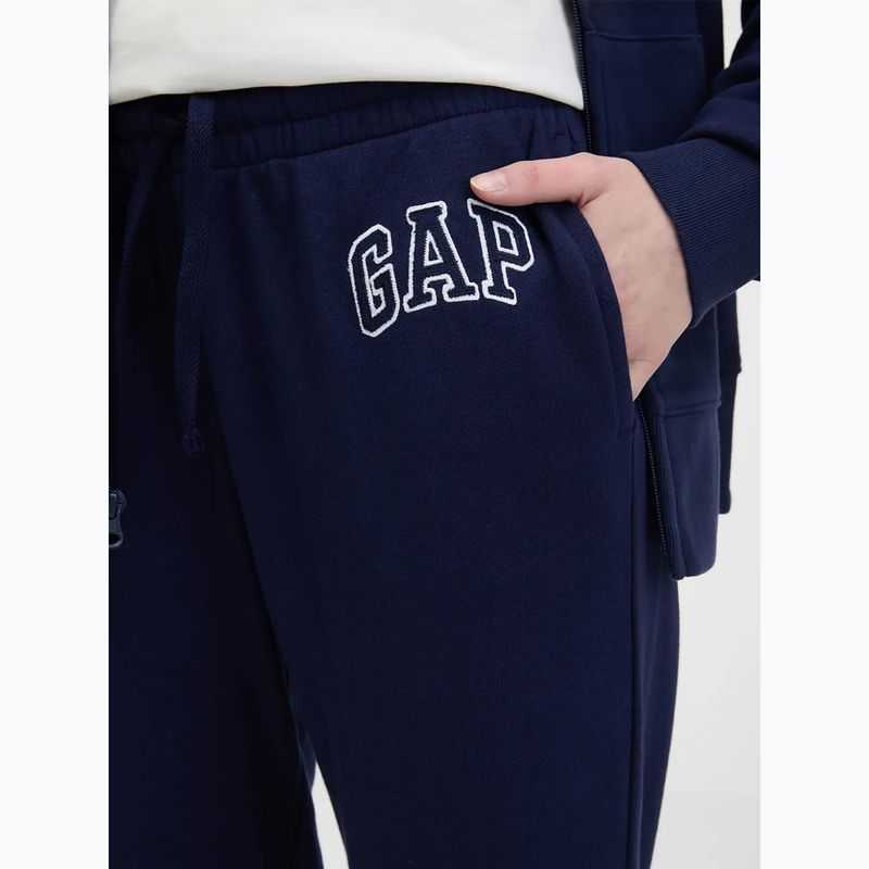 Γυναικείο παντελόνι GAP French Logo Jogger navy 4