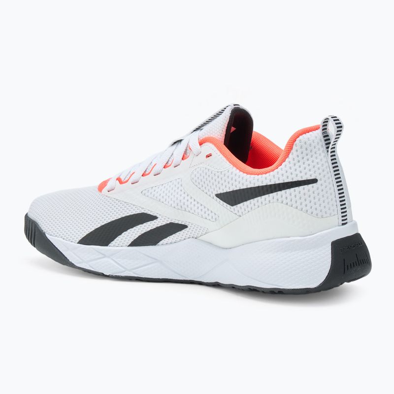 Ανδρικά παπούτσια προπόνησης Reebok NFX cloud white/core black/orange flare 3