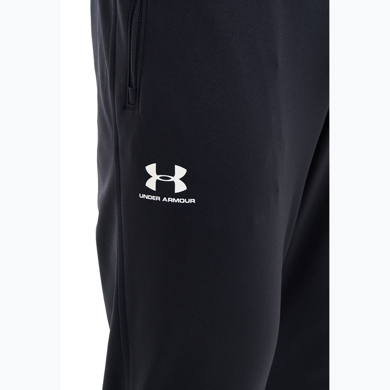 Ανδρικό παντελόνι Under Armour Sportstyle Tricot Jogger μαύρο/λευκό 5