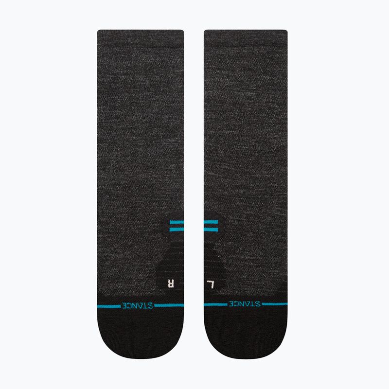 Stance Light Wool Crew κάλτσες τρεξίματος μαύρες 2