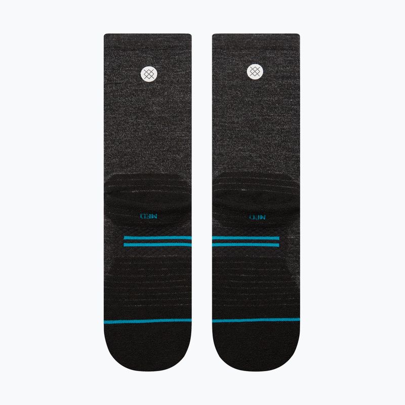 Stance Light Wool Crew κάλτσες τρεξίματος μαύρες 3