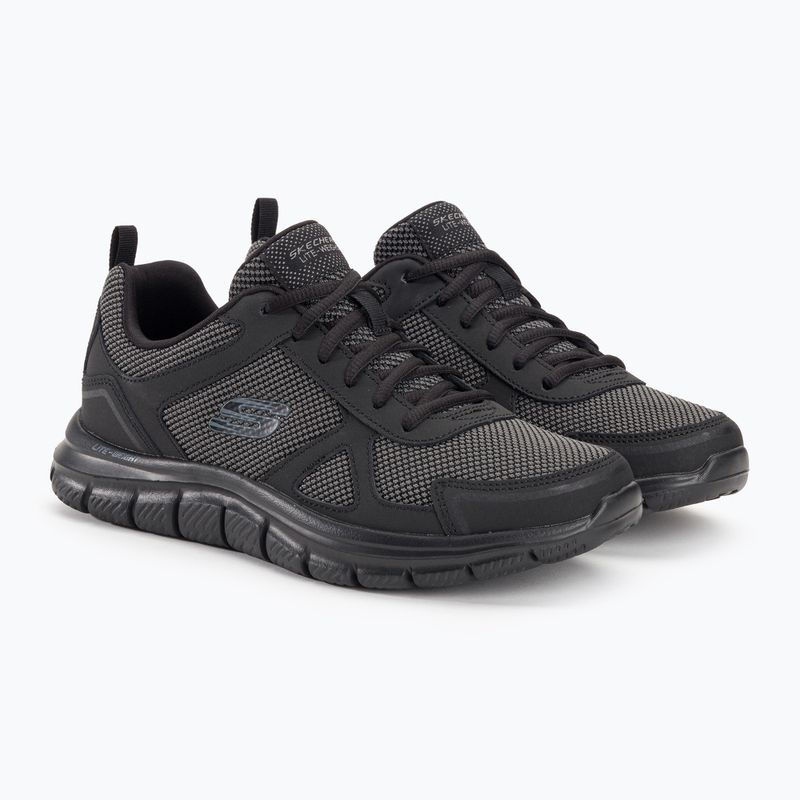 SKECHERS Track Bucolo ανδρικά παπούτσια προπόνησης μαύρο 4