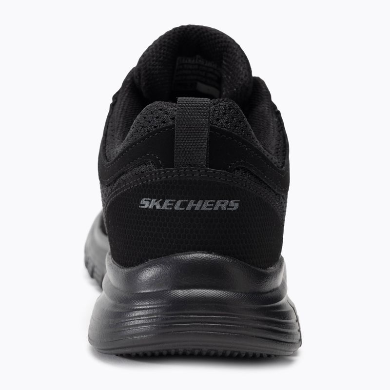 SKECHERS Burns Agoura μαύρο ανδρικά παπούτσια 6