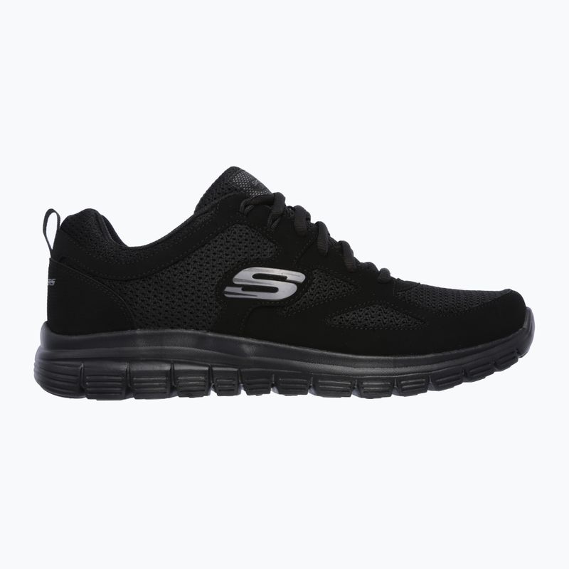 SKECHERS Burns Agoura μαύρο ανδρικά παπούτσια 8