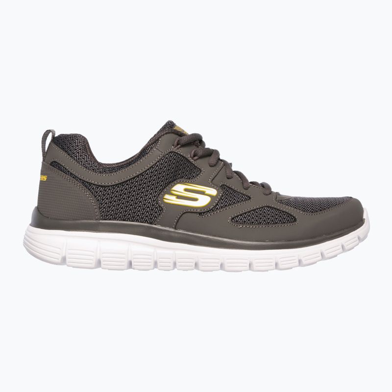 SKECHERS Burns Agoura charcoal ανδρικά παπούτσια 8