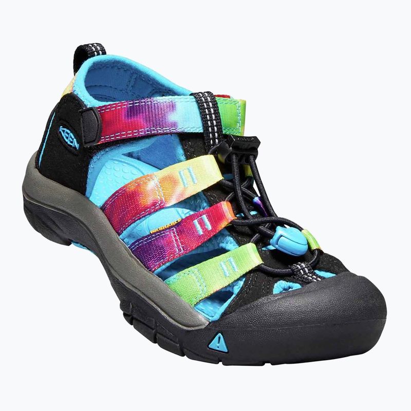 KEEN Newport H2 rainbow tie dye παιδικά πέδιλα πεζοπορίας 7