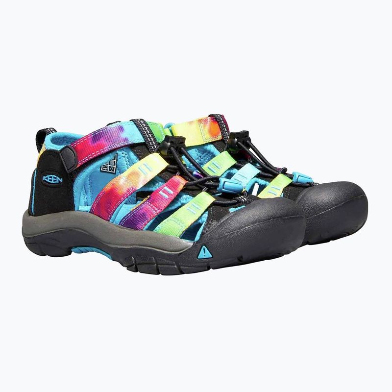 KEEN Newport H2 rainbow tie dye παιδικά πέδιλα πεζοπορίας 9