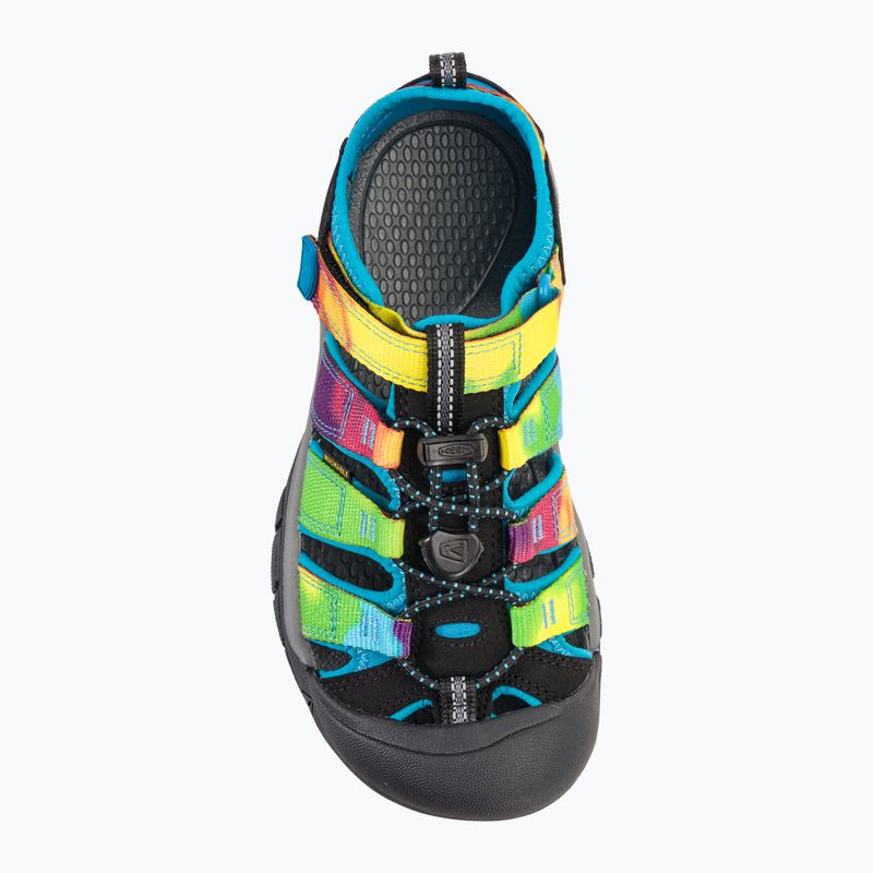 KEEN Newport H2 rainbow tie dye παιδικά πέδιλα πεζοπορίας 6