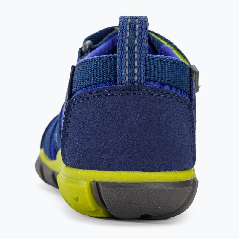 Παιδικά σανδάλια KEEN Seacamp II CNX blue depths/chartreuse 7