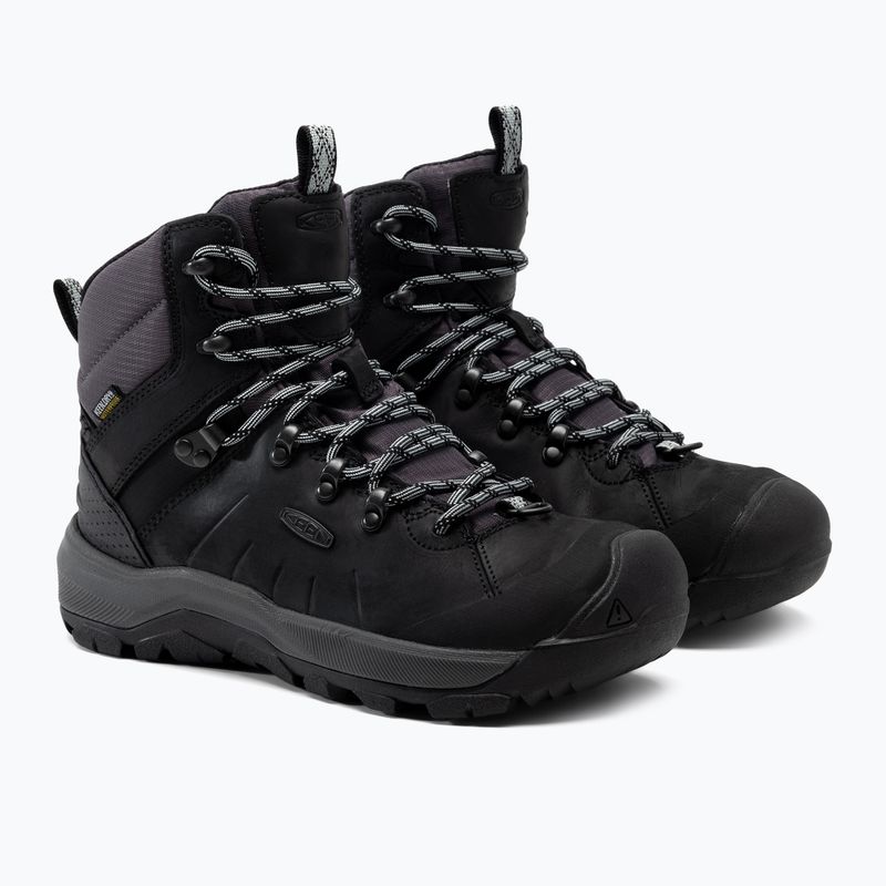 Γυναικείες μπότες πεζοπορίας KEEN Revel IV Mid Polar μαύρο 1023631 4