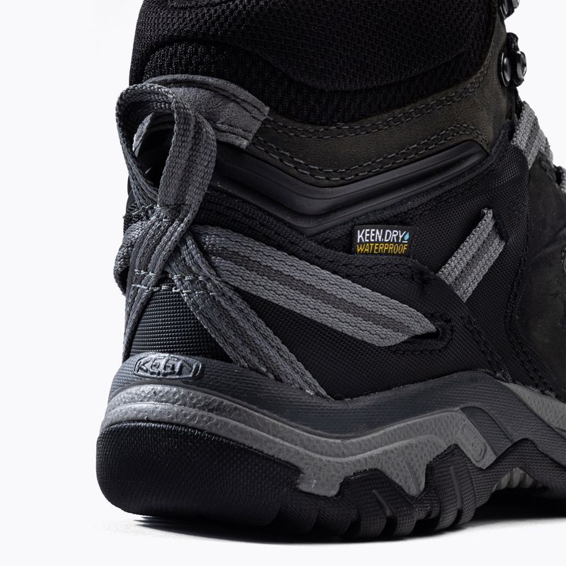 KEEN Ridge Flex Mid ανδρικά παπούτσια πεζοπορίας γκρι 1024911 8