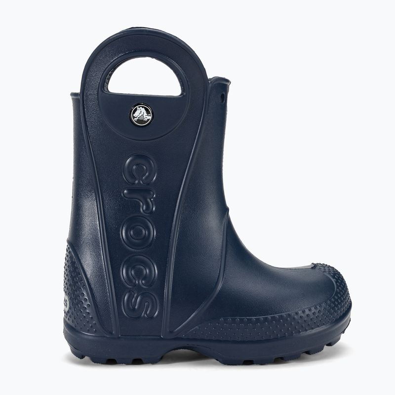 Crocs Handle Rain Boot Παιδικά καλσόν ναυτικό 2