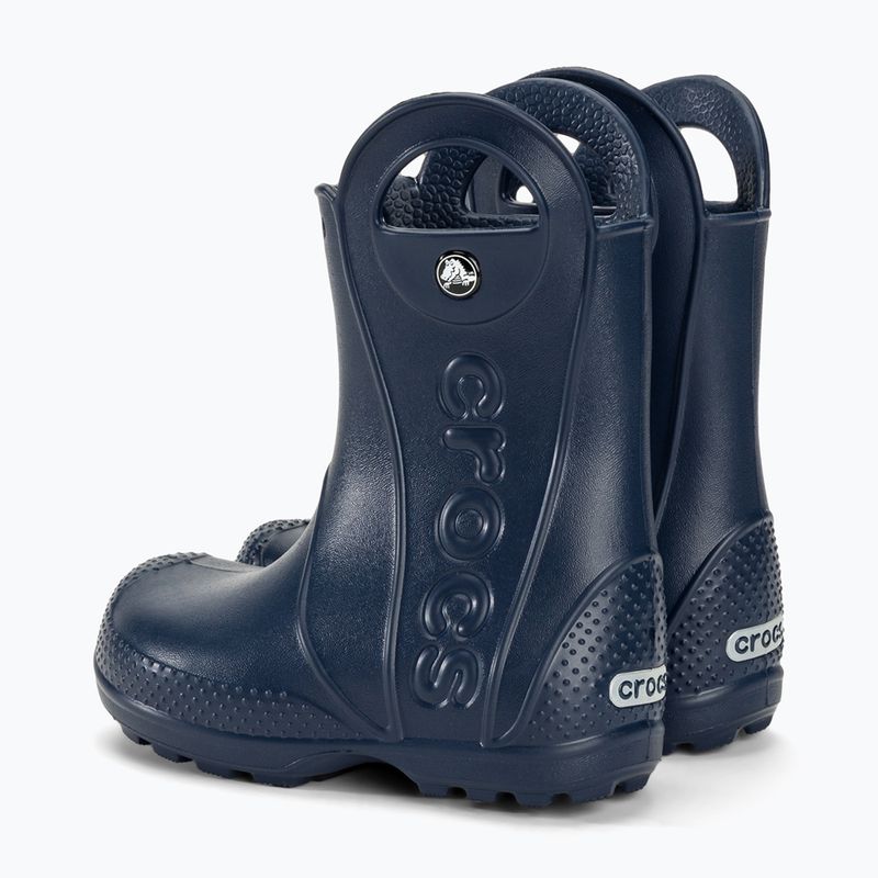 Crocs Handle Rain Boot Παιδικά καλσόν ναυτικό 3