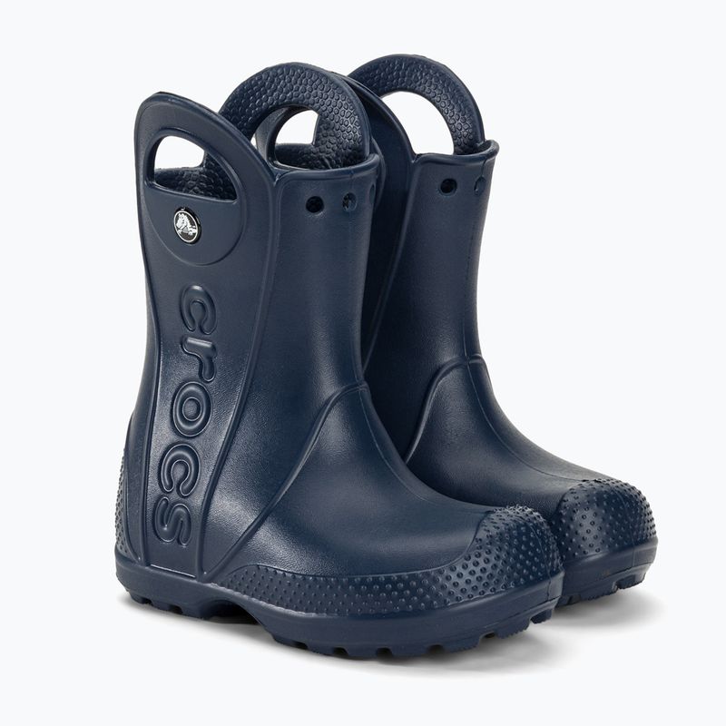 Crocs Handle Rain Boot Παιδικά καλσόν ναυτικό 4